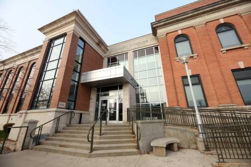 The Brandon courthouse (Matt Goerzen / The Brandon Sun files)