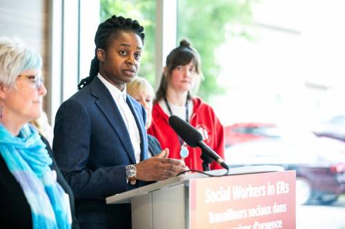 MIKAELA MACKENZIE / FREE PRESS
                                Health Minister Uzoma Asagwara