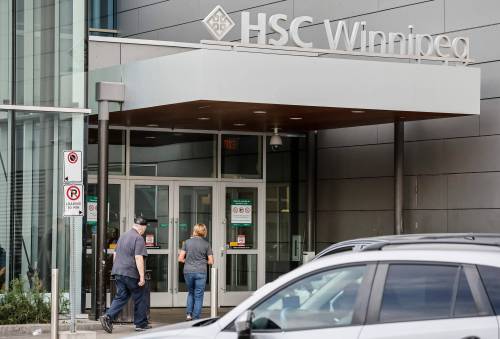 JOHN WOODS / FREE PRESS
                                A ransomware attack directed at the Health Sciences Centre affected certain facility maintenance systems, such as HVAC and door access, Shared Health said in a news release late Monday afternoon.
