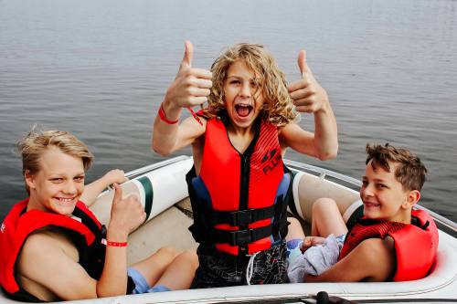 SUPPLIED
                                The Sunshine Fund helped more than 700 kids go to summer camp this year.