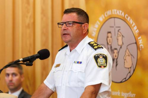 MIKE DEAL / FREE PRESS FILES
                                Winnipeg Police Service Chief Gene Bowers announced last week the WPS is ending special duty hours.