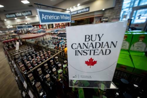 The Canadian Press files
                                Shoppers have been caught up in &lsquo;Buy Canadian&rsquo; fervour since U.S. President Donald Trump announced tariffs on Canadian goods in 2025. It has only increased in intensity.