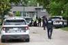 Ruth Bonneville / Free Press
                                Multiple police units on the scene in the area of Byrd Avenue and Davis Crescent including the tactical support team during a standoff at a home on Davis Crescent, Thursday.
