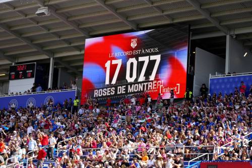 NSL PHOTO
                                The Montreal Roses game on Aug. 29 at Stade Saputo broke the Northern Super League&rsquo;s attendance record. The BMO Field attendance record of 15,500 held since April 2025 was smashed with 17,077 in attendance to watch the home side take on the Halifax Tides.