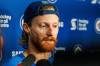 Mike Deal / FREE PRESS
                                Winnipeg Jets forward Kyle Connor, who is close friends with goalie Connor Hellebuyck, said Thursday there were &lsquo;signs throughout the whole summer&rsquo; that the netminder had not returning to the club for the season on his mind.