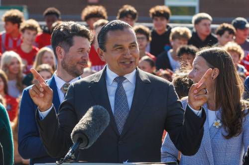 MIKE DEAL / FREE PRESS
                                Premier Wab Kinew knows about political communication and uses it to his advantage.
