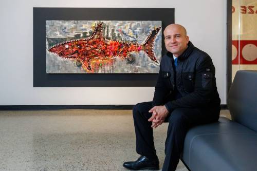 MIKE DEAL / FREE PRESS
                                Ryan Smoluk took art lessons at the Winnipeg Art Gallery as a child.