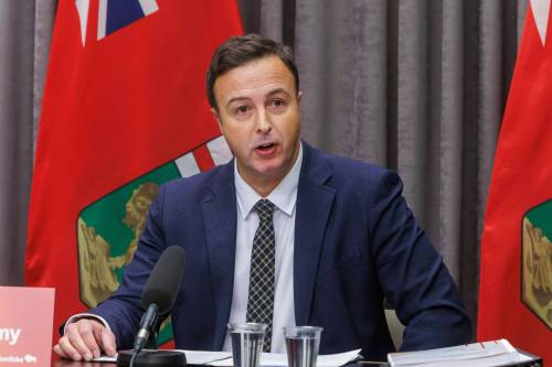 MIKE DEAL / FREE PRESS
                                Finance Minister Adrien Sala says underspent budgets reflect changes in Manitoba&rsquo;s legal liability and capital timelines.