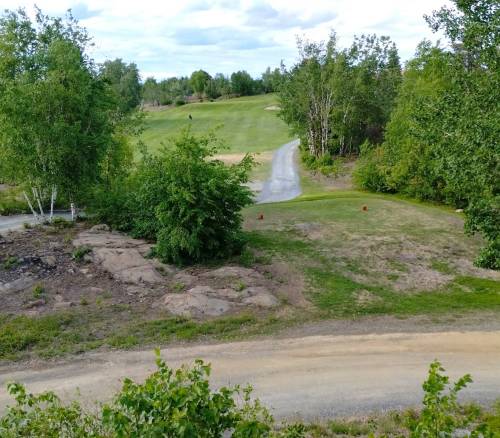 SUPPLIED
                                To get to the first tee at Phantom Course Golf Club, golfers have to climb a series of stairs above the golf cart garages. Once up on the cliff face, you overlook two fairways deep in a valley.