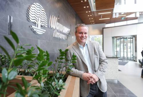 Ruth Bonneville / Free Press 
                                &lsquo;I have pretty significant and aggressive expectations for this company,&rsquo; says Evan Johnston, president & CEO Wawanesa Mutual Insurance Co.