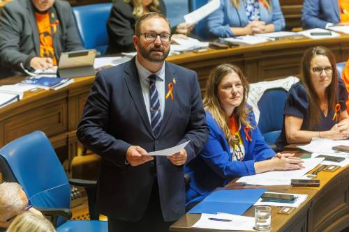 MIKE DEAL / FREE PRESS FILES
                                Interim Tory leader Konrad Narth said his party is concerned about the NDP&rsquo;s record on public safety and affordability three years into a four-year term.