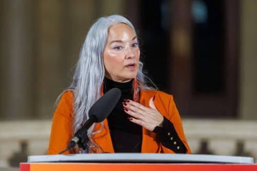 MIKE DEAL / FREE PRESS FILES
                                Families Minister Nahanni Fontaine announced Mino&rsquo;Ayaawag Ikwewag Northern Lodge, a new safe space for Indigenous women and their families, will be created in Thompson.