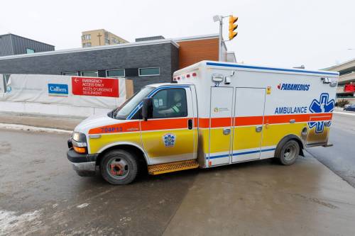 MIKE DEAL / FREE PRESS FILES
                                Quarterly reports from Manitoba Health listed 121 critical incidents in 2025.