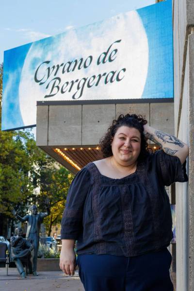 MIKE DEAL / FREE PRESS
                                Amanda Goldberg is directing the Royal MTC production of Cyrano.