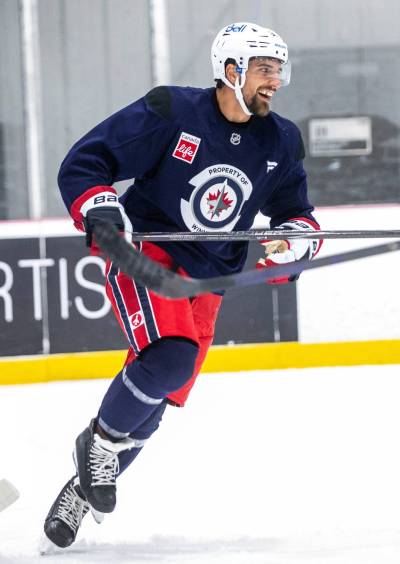 MIKAELA MACKENZIE / FREE PRESS FILES
                                Winnipeg Jets defenceman Mario Ferraro said his No. 38 jersey happened by chance, but he&rsquo;s kept it ever since.