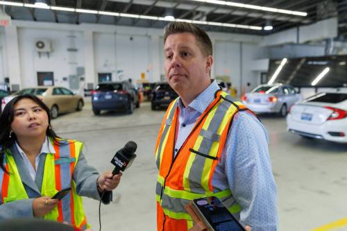 MIKE DEAL / FREE PRESS FILES
                                John Bowering, MPI&rsquo;s vice-president, told the PUB hearing MPI issued a proposal to undertake a review of hiring a brain-injury specialist, but no submissions were received.