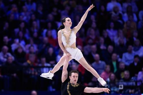 Petr David Josek / THE ASSOCIATED PRESS FILES
                                Lia Pereira and Trennt Michaud have embraced their emerging leadership role with a transformed Team Canada.