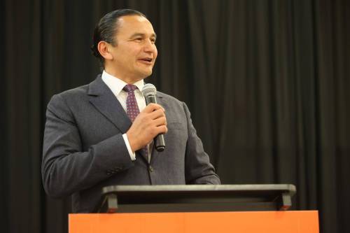 Alex Lambert/The Brandon Sun Files
                                Premier Wab Kinew&rsquo;s NDP government introduced Bill 59, the Residential Tenancies Amendment Act (2), Wednesday.