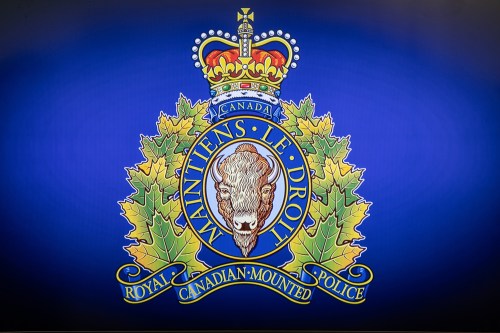 RCMP logo shown in Edmonton, Wednesday, Feb. 5, 2025. THE CANADIAN PRESS/Jason Franson